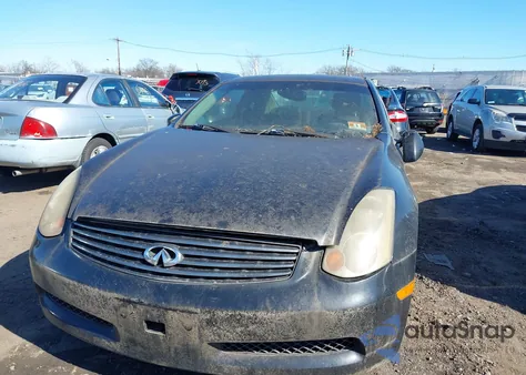 2004 Infiniti G35 z USA, uszkodzony, nr VIN JNKCV54E04M811604
